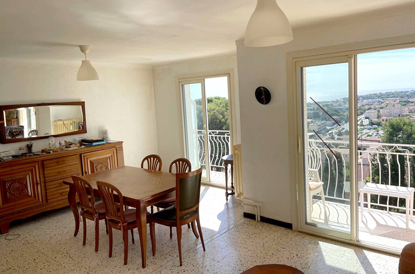 Appartement T3 en dernier étage à vendre dans une résidence avec ascenseur, quartier Pont de Fabre