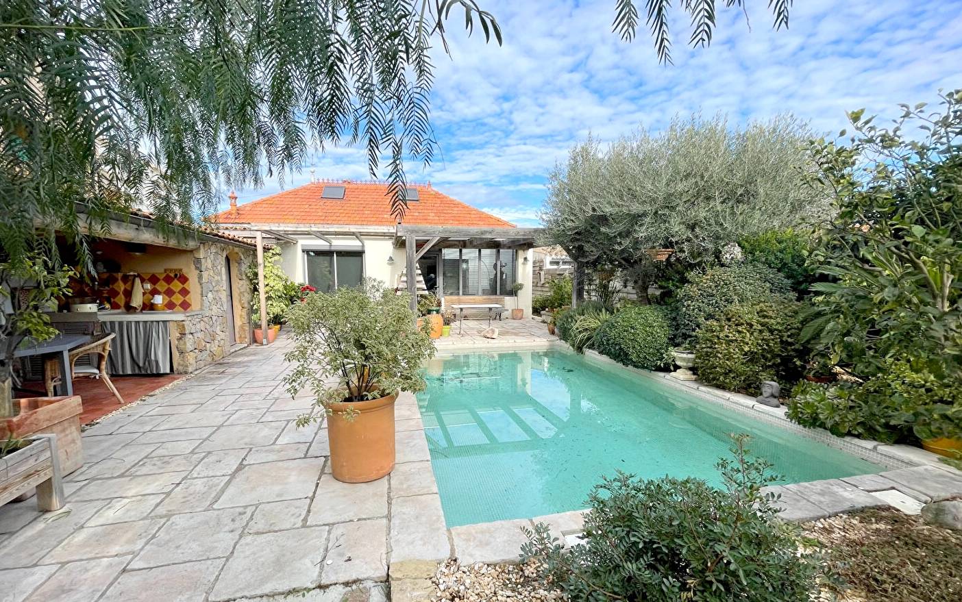 Villa 4 pièces avec piscine à vendre quartier du Pas du Loup à La Seyne