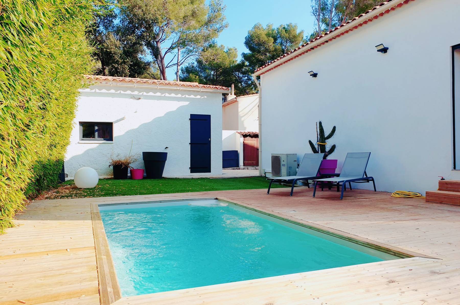 Villa moderne et rénovée avec piscine à vendre à Saint-Mandrier