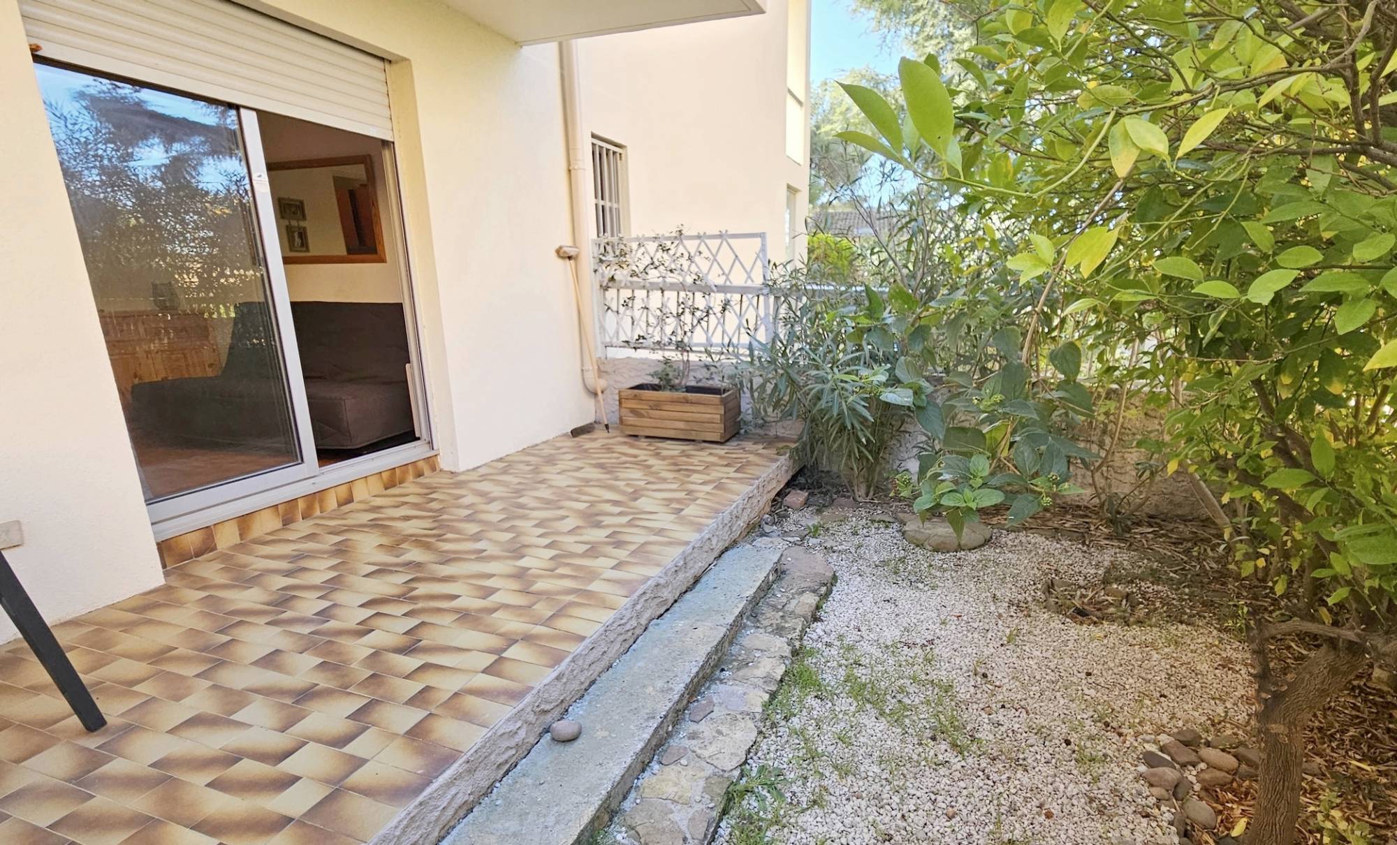 Appartement avec jardin à vendre à deux pas de la plage Sainte-Asile