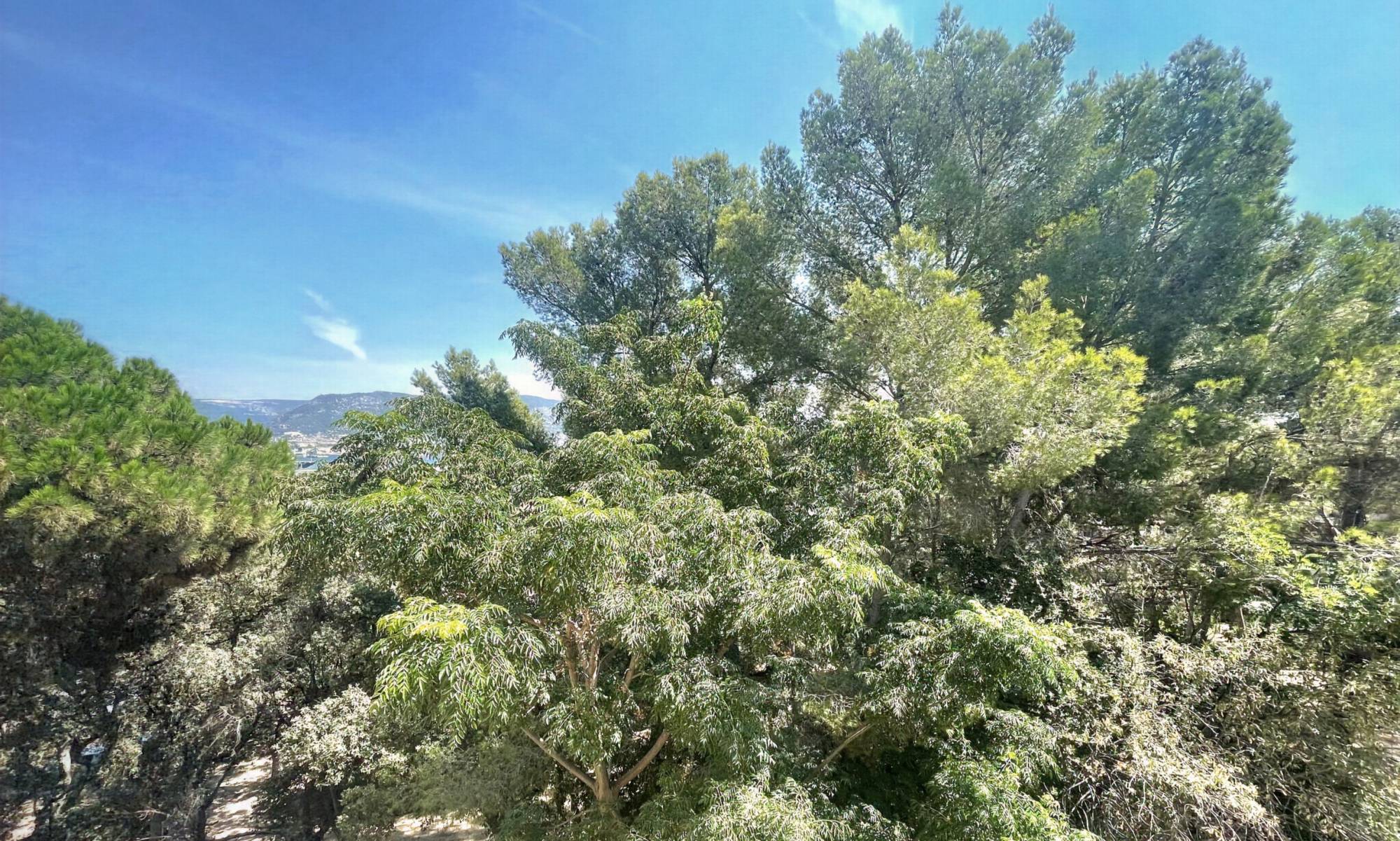 Résidence située sur le versant Nord de la Colline de Tamaris