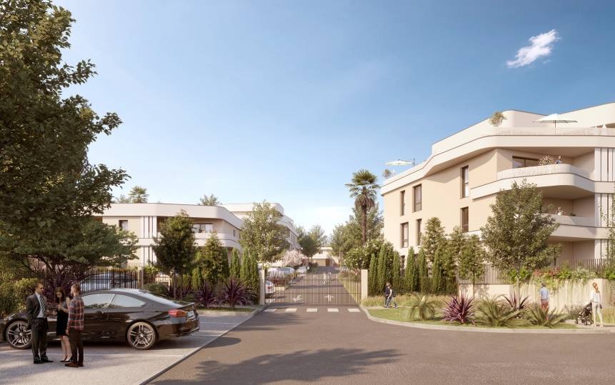 Programme immobilier neuf de 53 logements et domaine paysager à proximité de La Seyne-sur-Mer